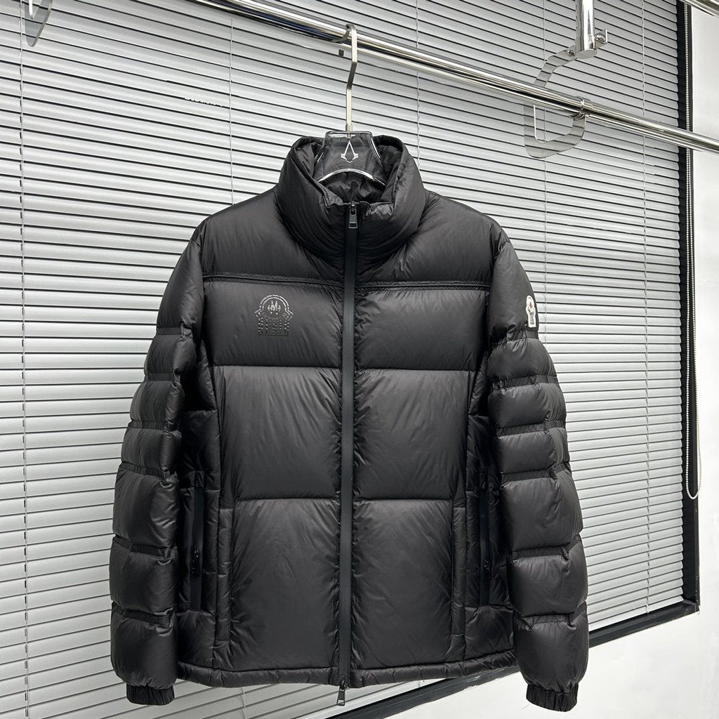Moncler High-Collar Puffer Coat
