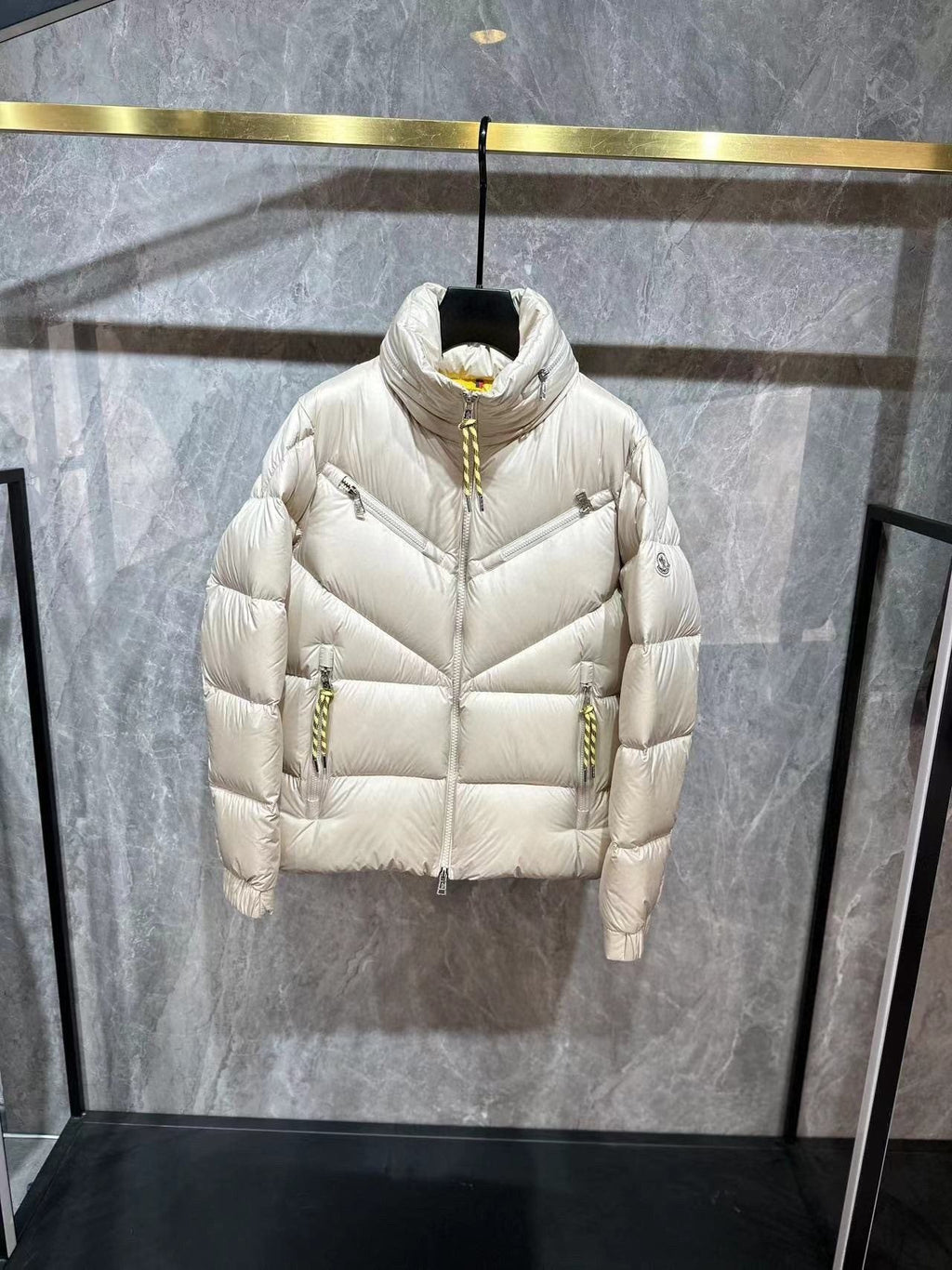 Moncler Reversible Quilted Goose Down Coat