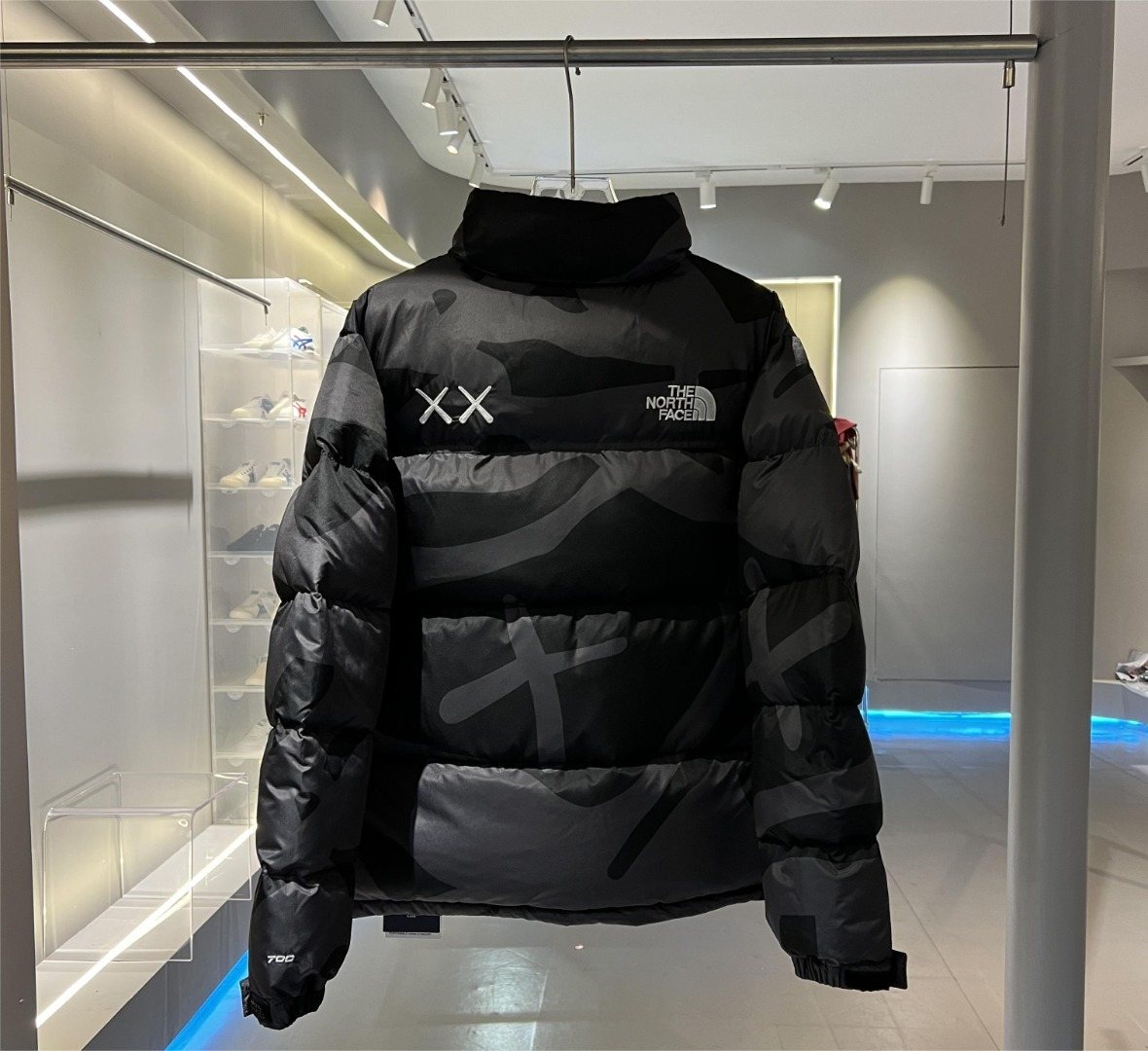 The North Face Camouflage Puffer Jacket