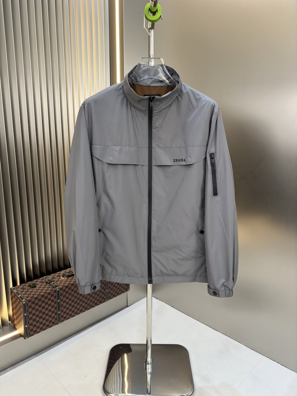 Zegna Zip-Front Utility Jacket