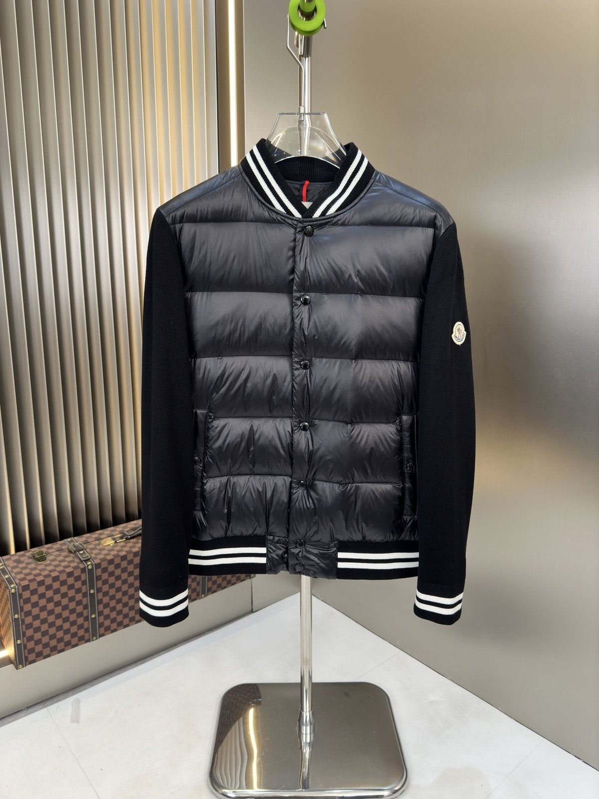 Moncler Quilted Varsity Coat