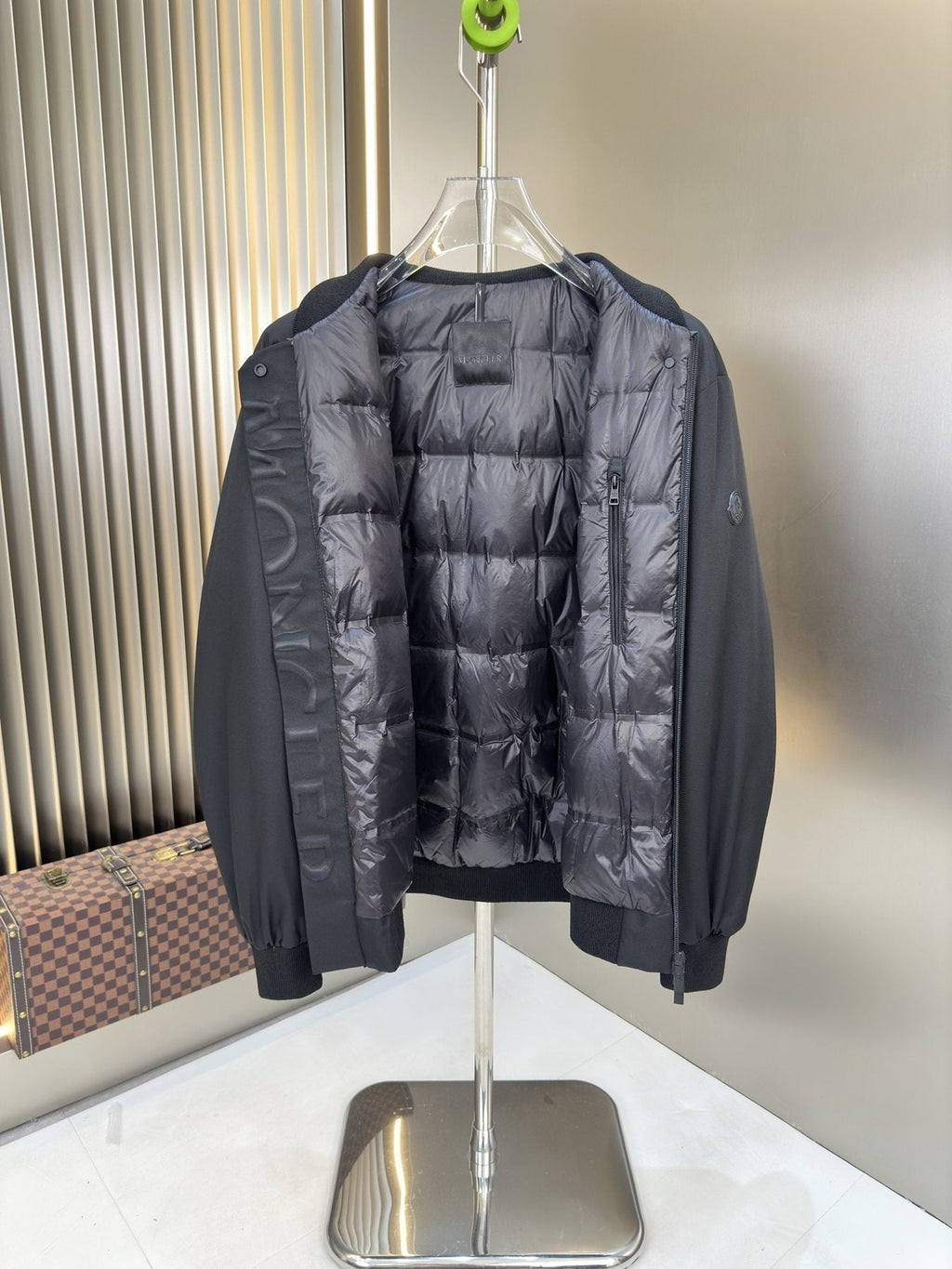 Moncler Black Short Down Coat
