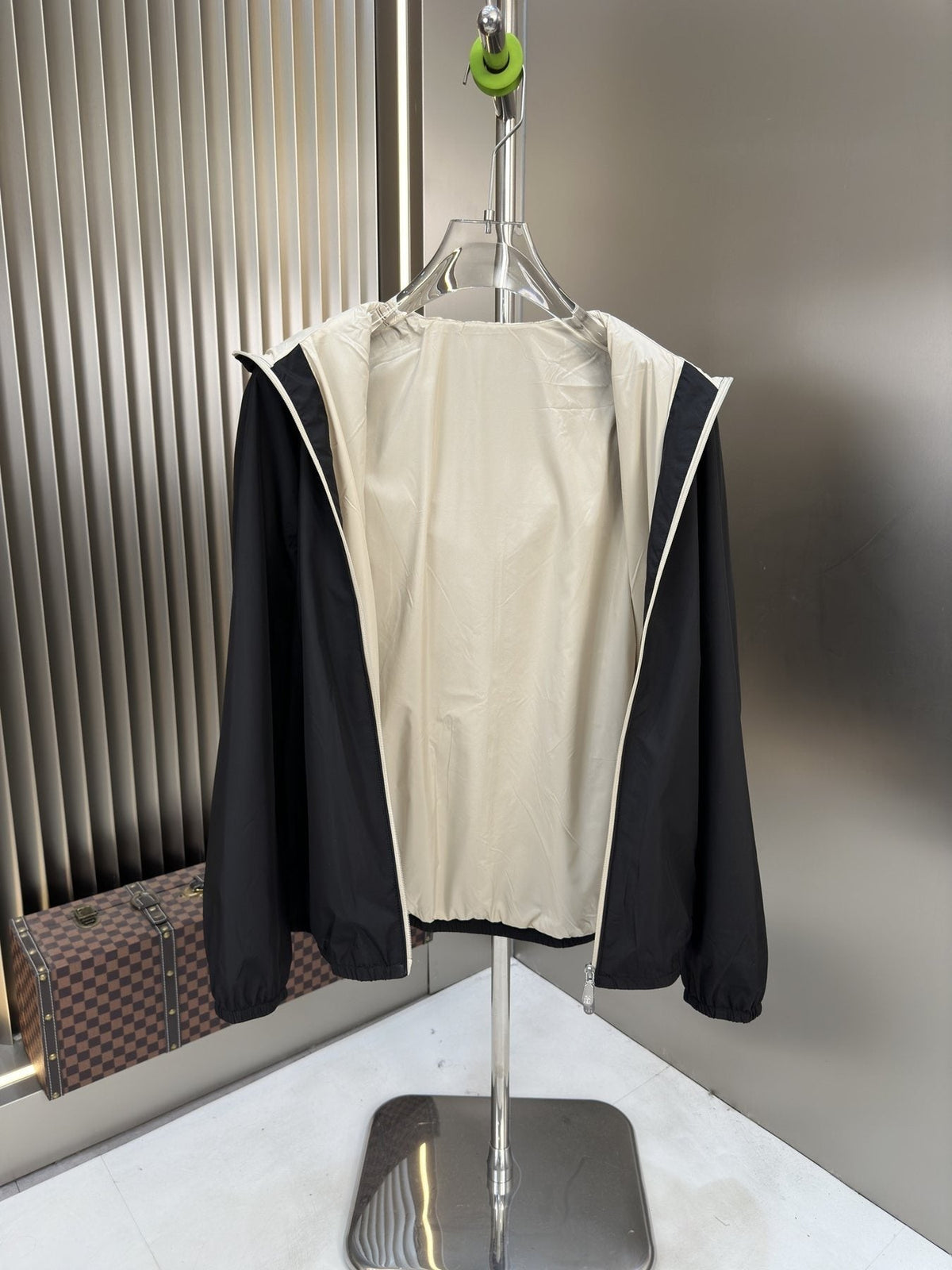 Burberry Reversible Hooded Zip-Front Outerwear