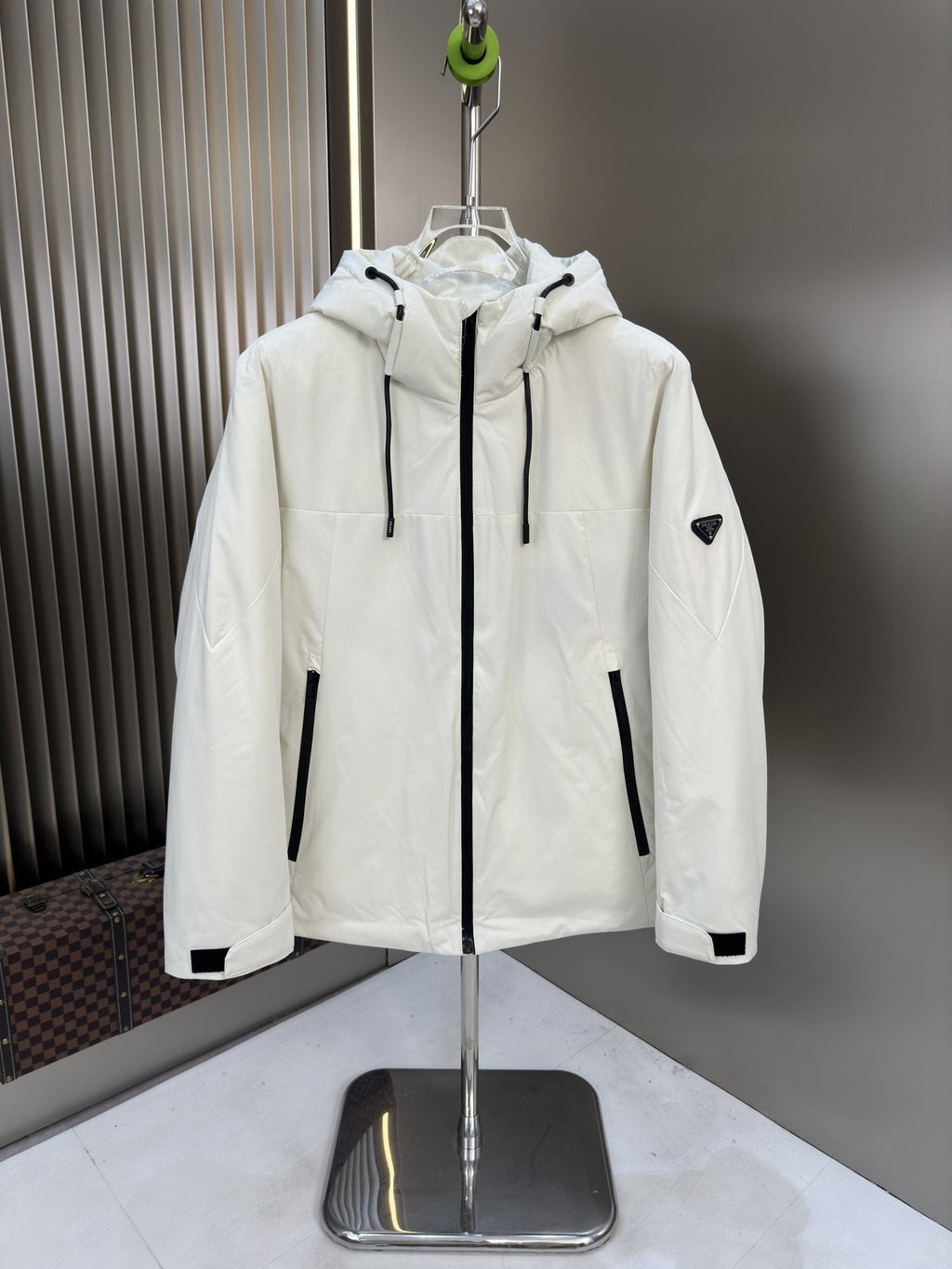 Prada Hooded Puffer Jacket