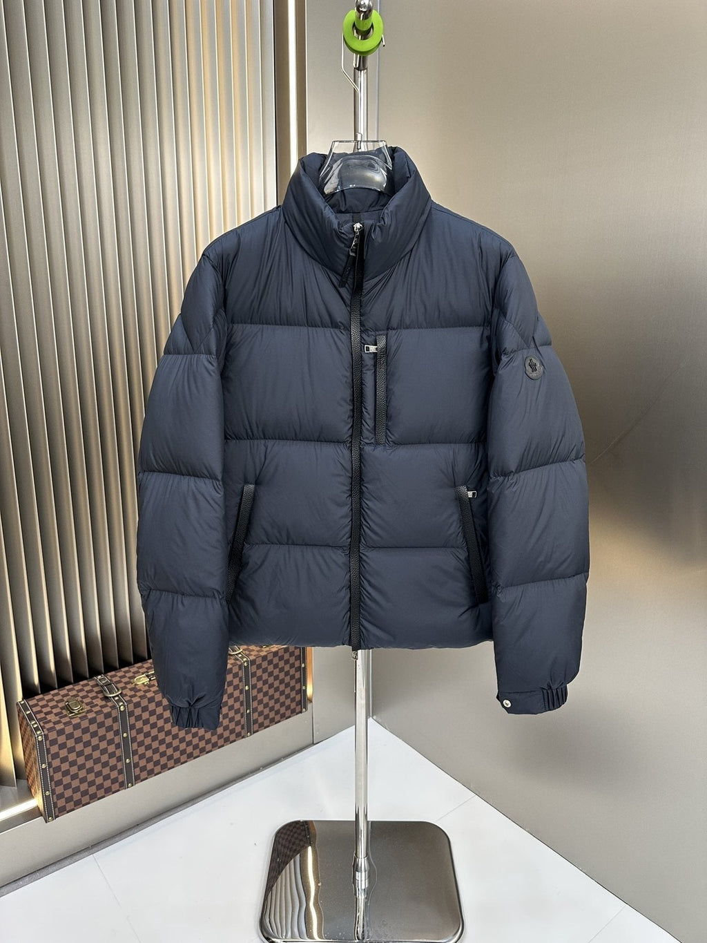 Moncler Stand-Collar Puffer Coat
