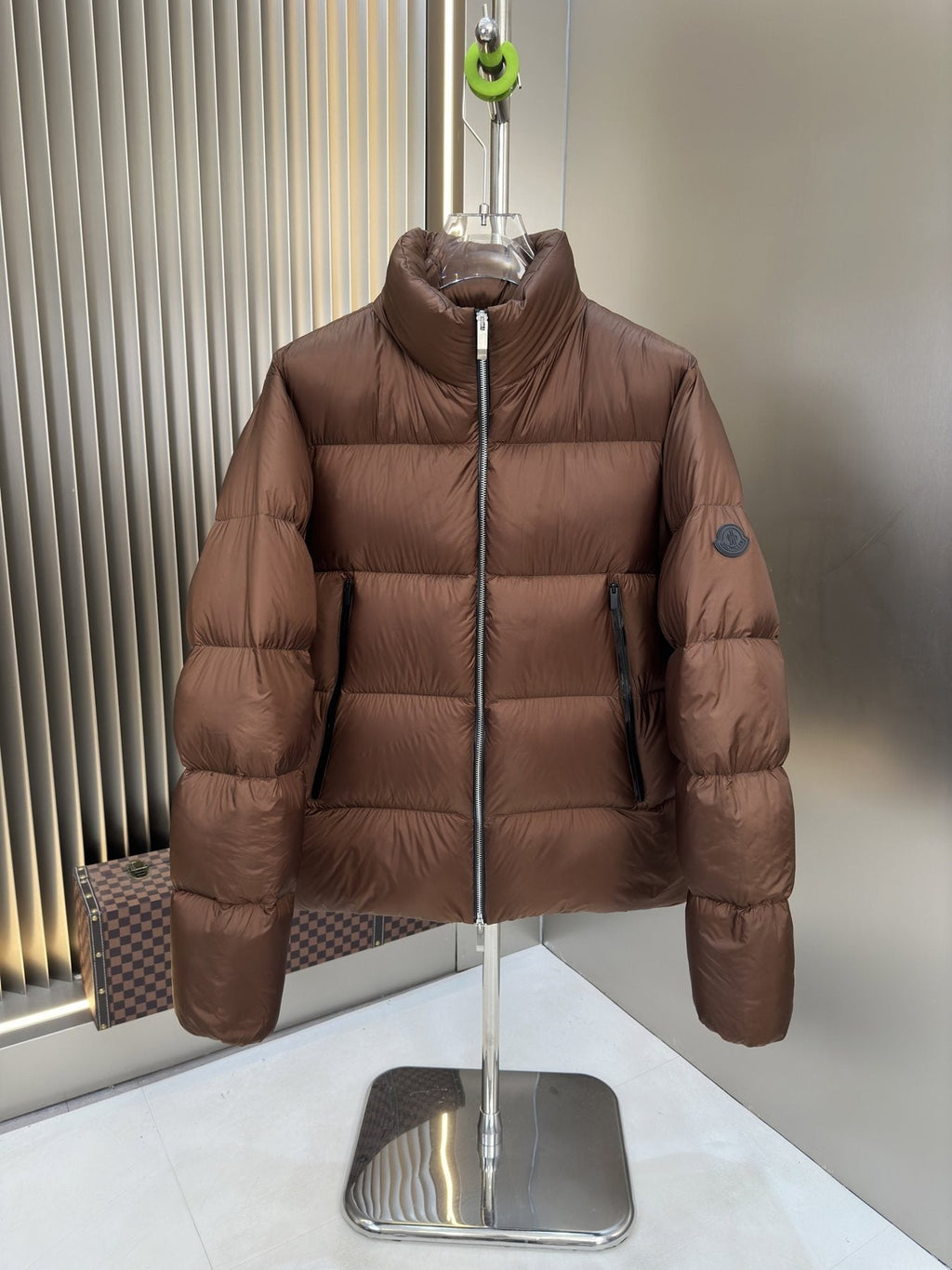 Moncler Stand-Collar Puffer Coat